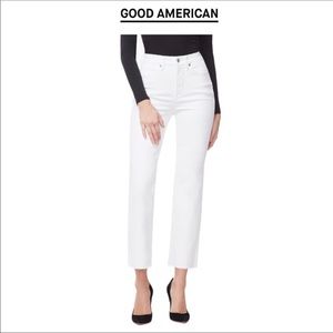 Good American Good Curve White Jeans 4/27 B506